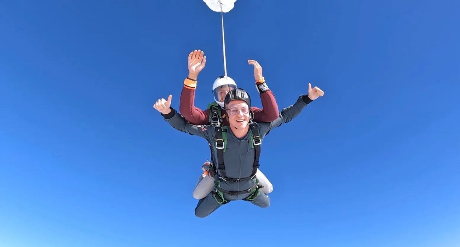 Nikolai Dokken tandem skydiving